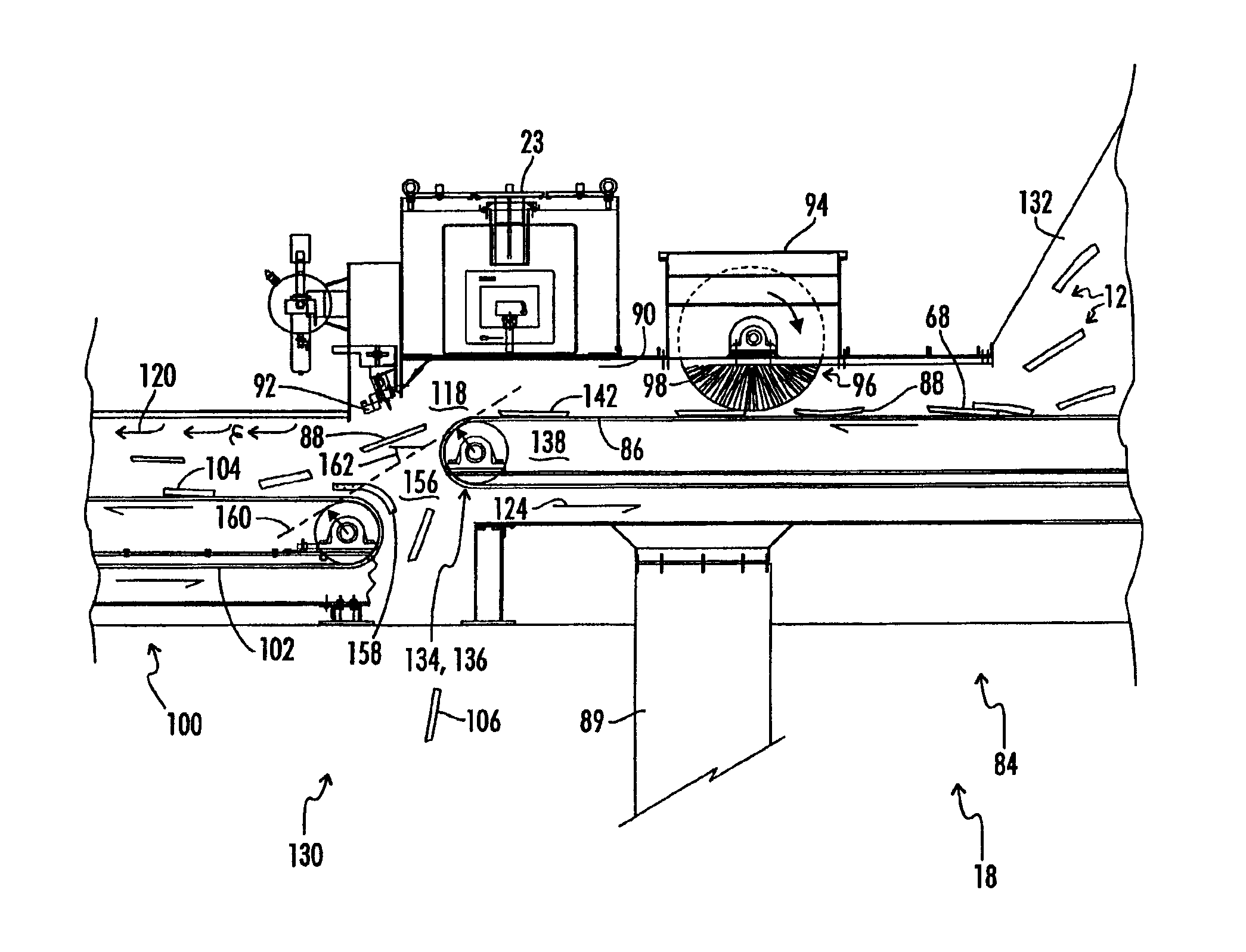 Acceleration conveyor