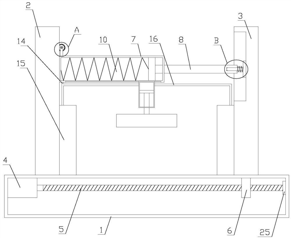 Sawing machine with good clamping effect