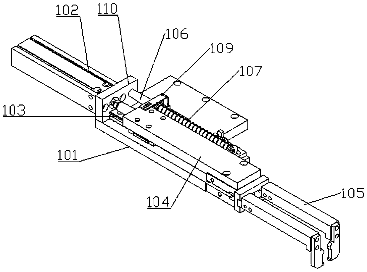 Automatic taking, winding and bagging device for infusion set