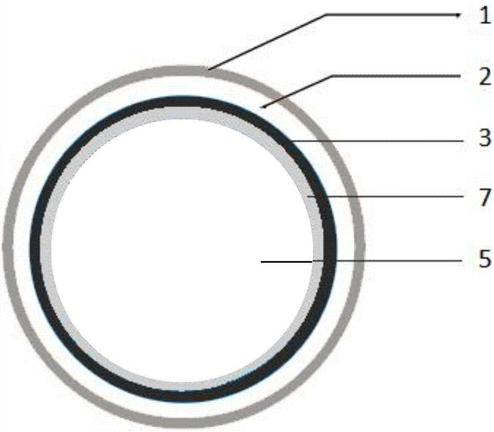 Improved structure of scintillation detector in neutron activation environment