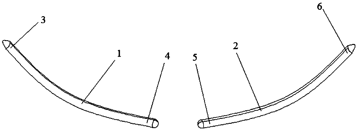 Magnetic probe steel assembly for urethral reunion operation