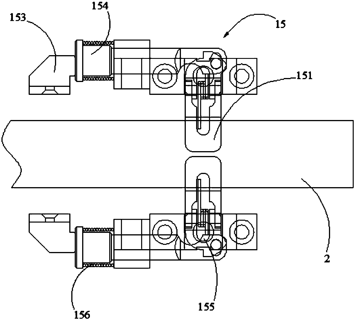 Strap grippers and robotic strapping equipment