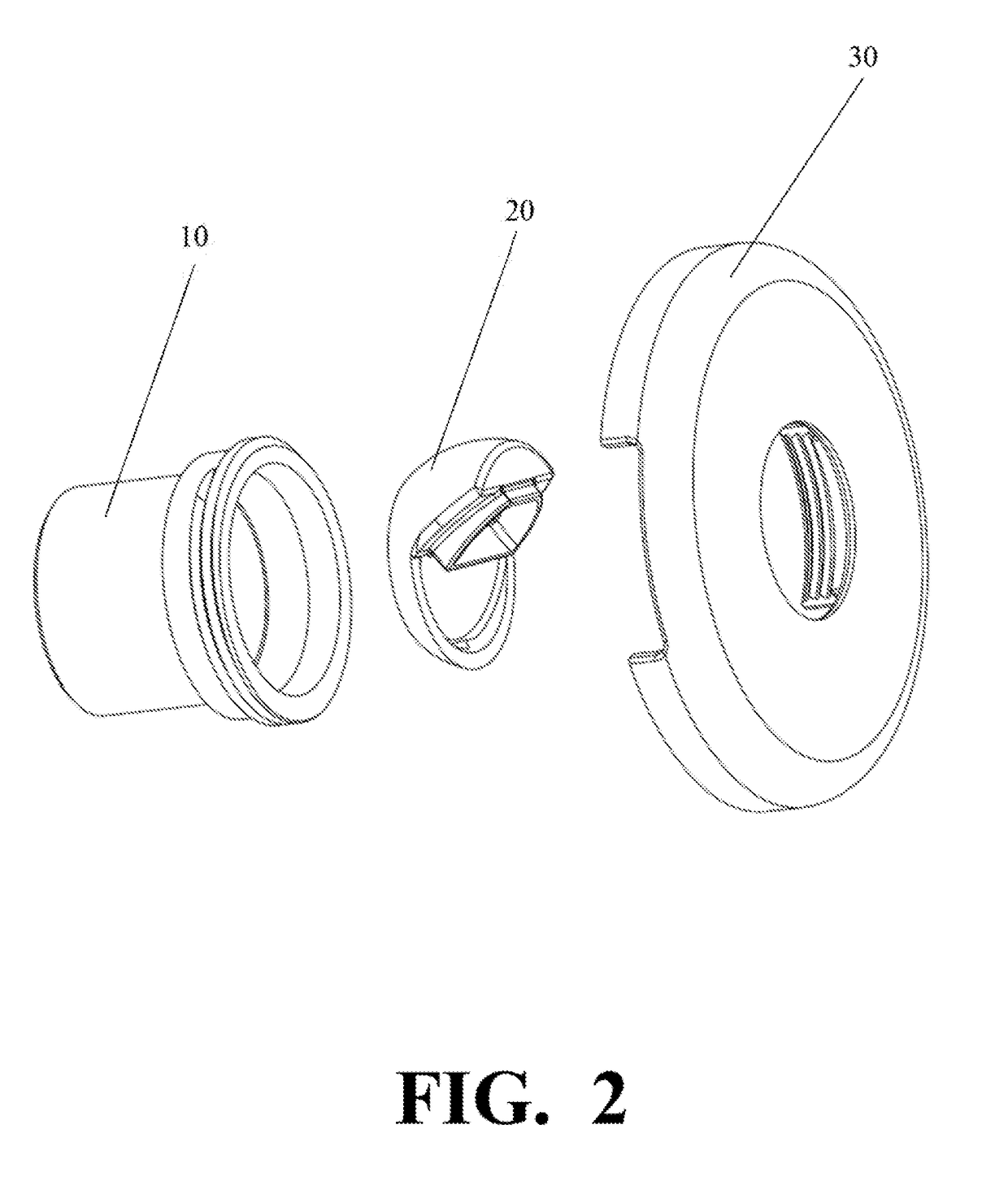 High flow water return fitting for swimming pools and spas