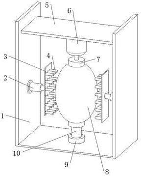 Acidifier preparation device and preparation method thereof