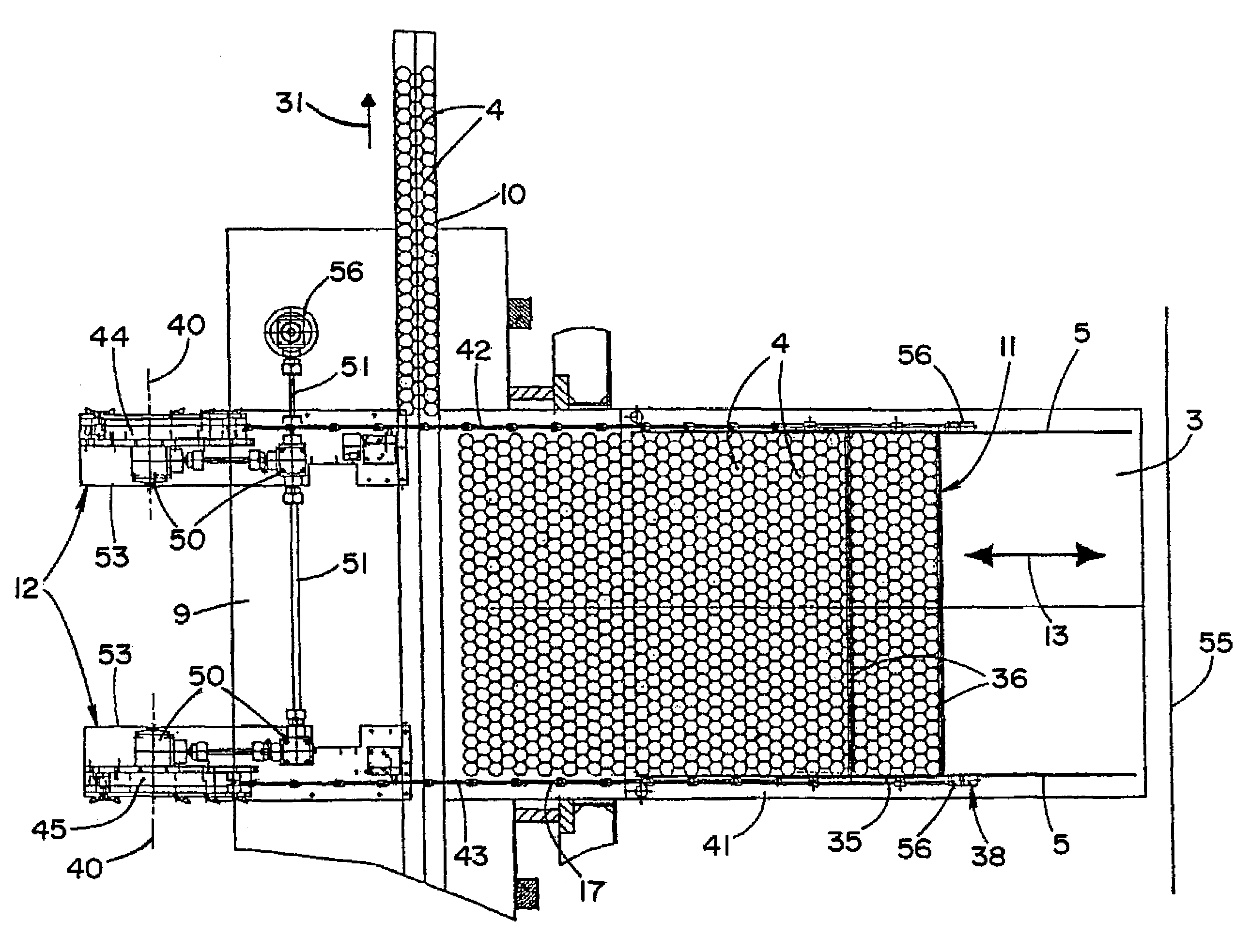 Apparatus for loading and unloading freeze-drying chambers