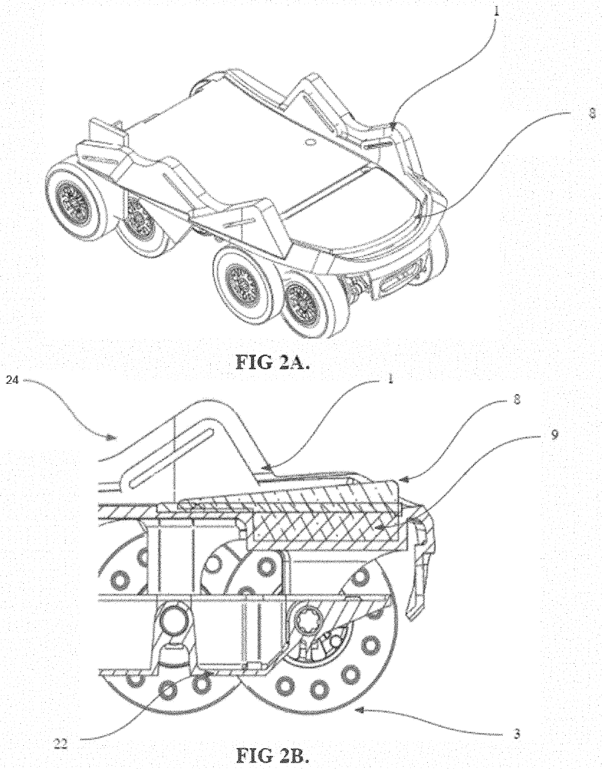 Power-driven shoe device wheel configuration with combined translational and rotational hinge mechanism and integrated gear-bushing assembly