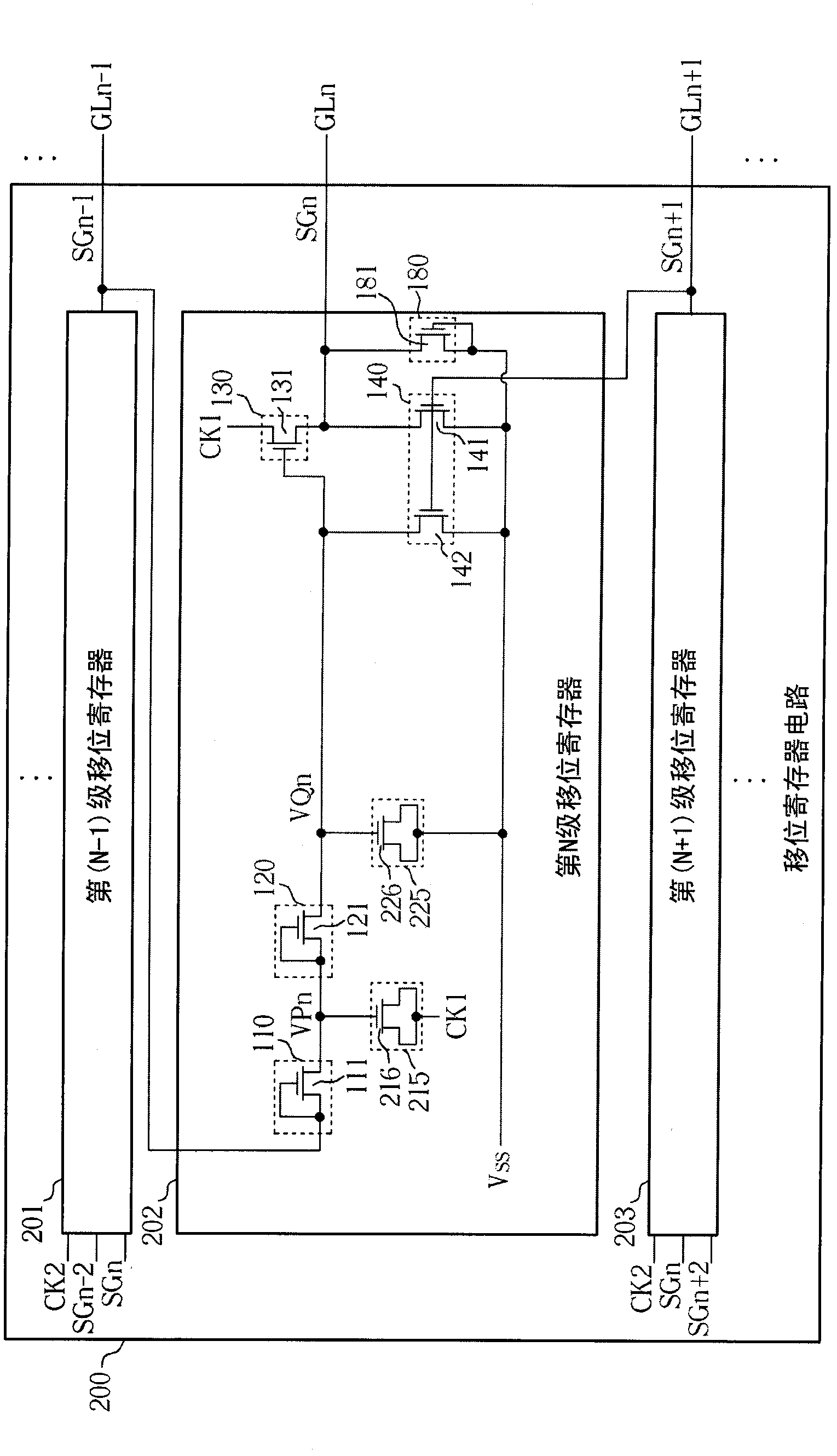 Shift register circuit