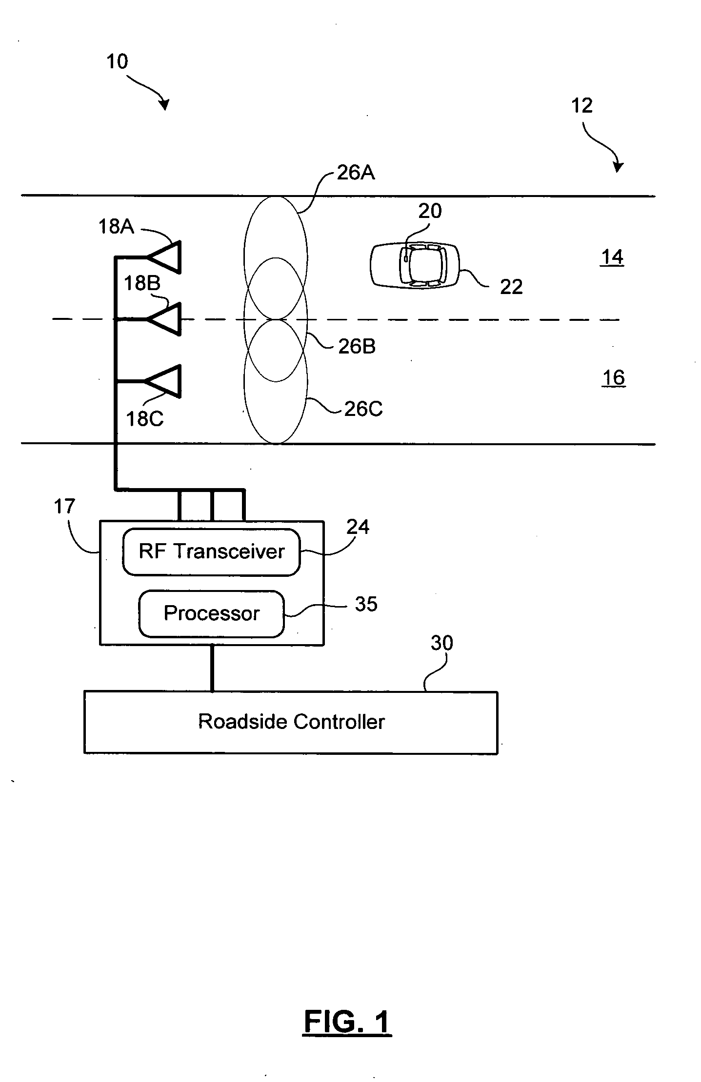 Method of enabling two-state operation of electronic toll collection system