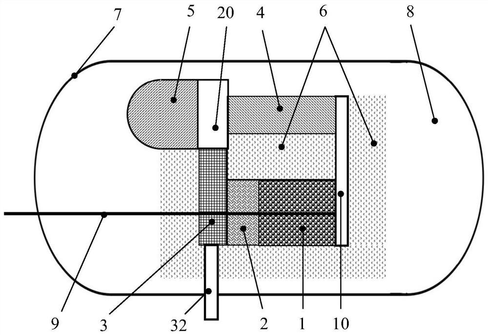 Nuclear thermoacoustic power generation system