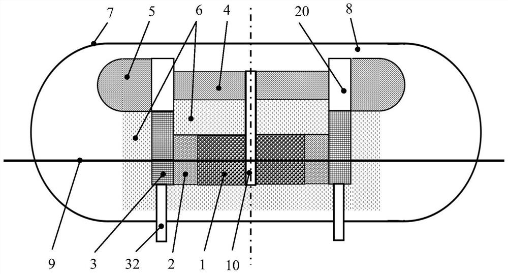 Nuclear thermoacoustic power generation system