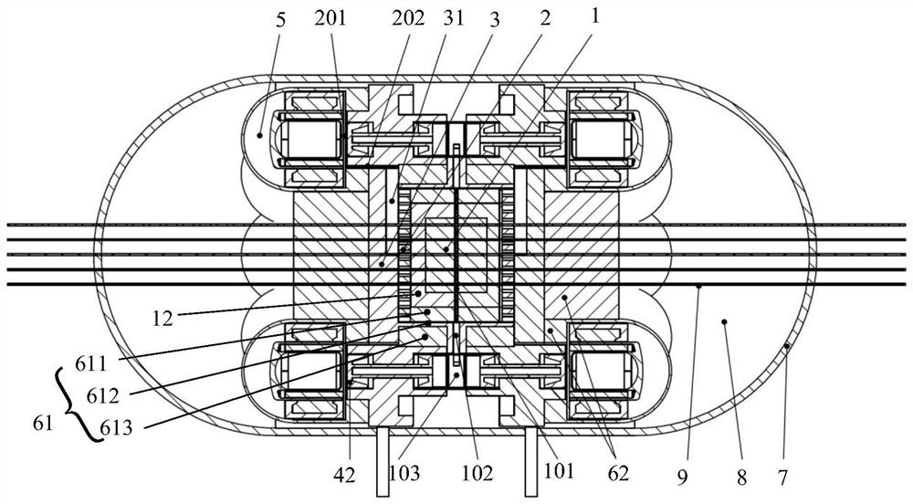 Nuclear thermoacoustic power generation system