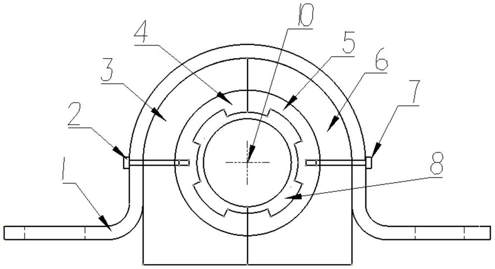 Automobile stabilizer bar device