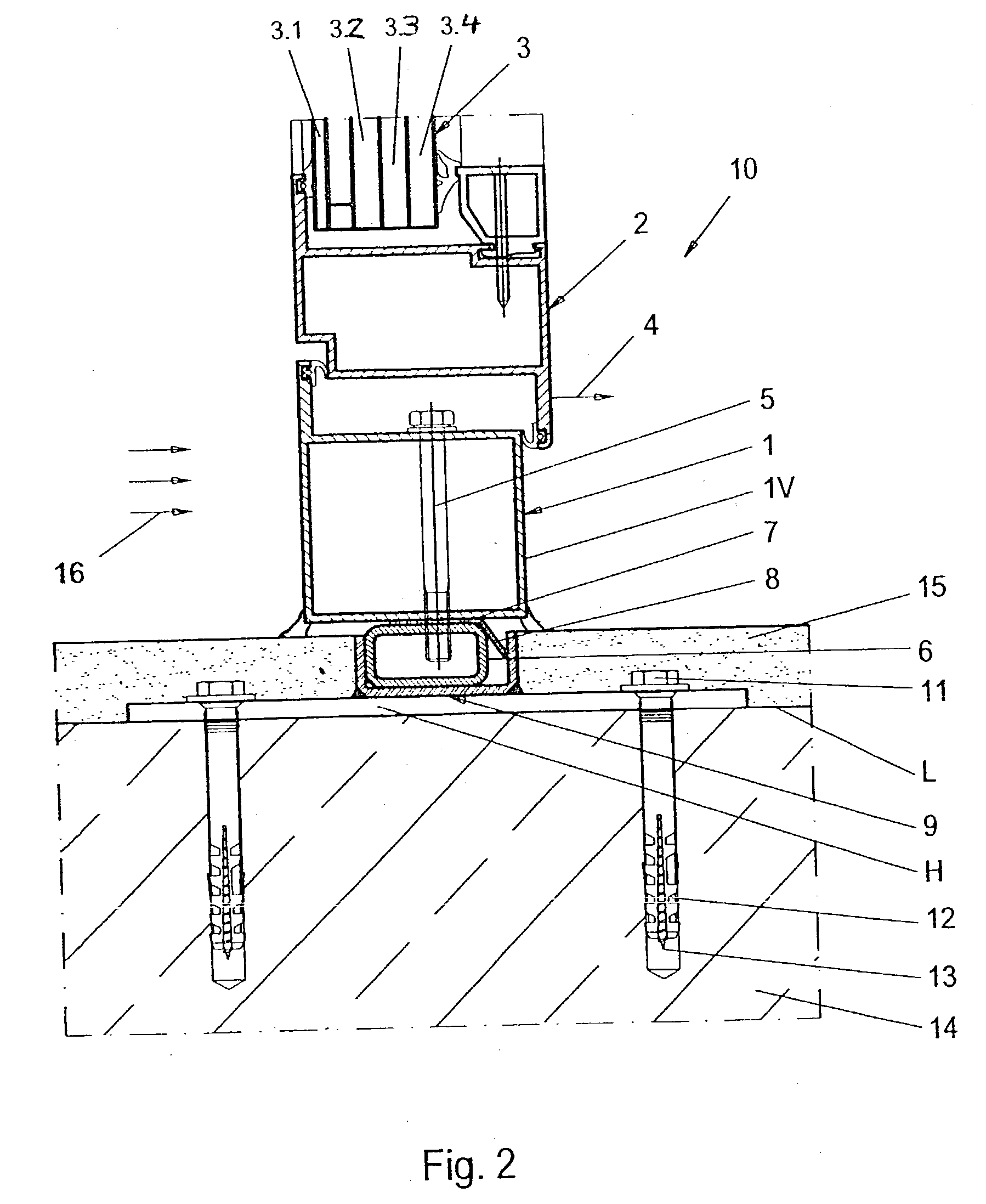 Building closure, such as a door or window, constructed to resist an explosive blast