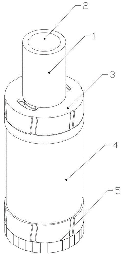 Electronic cigarette atomizer