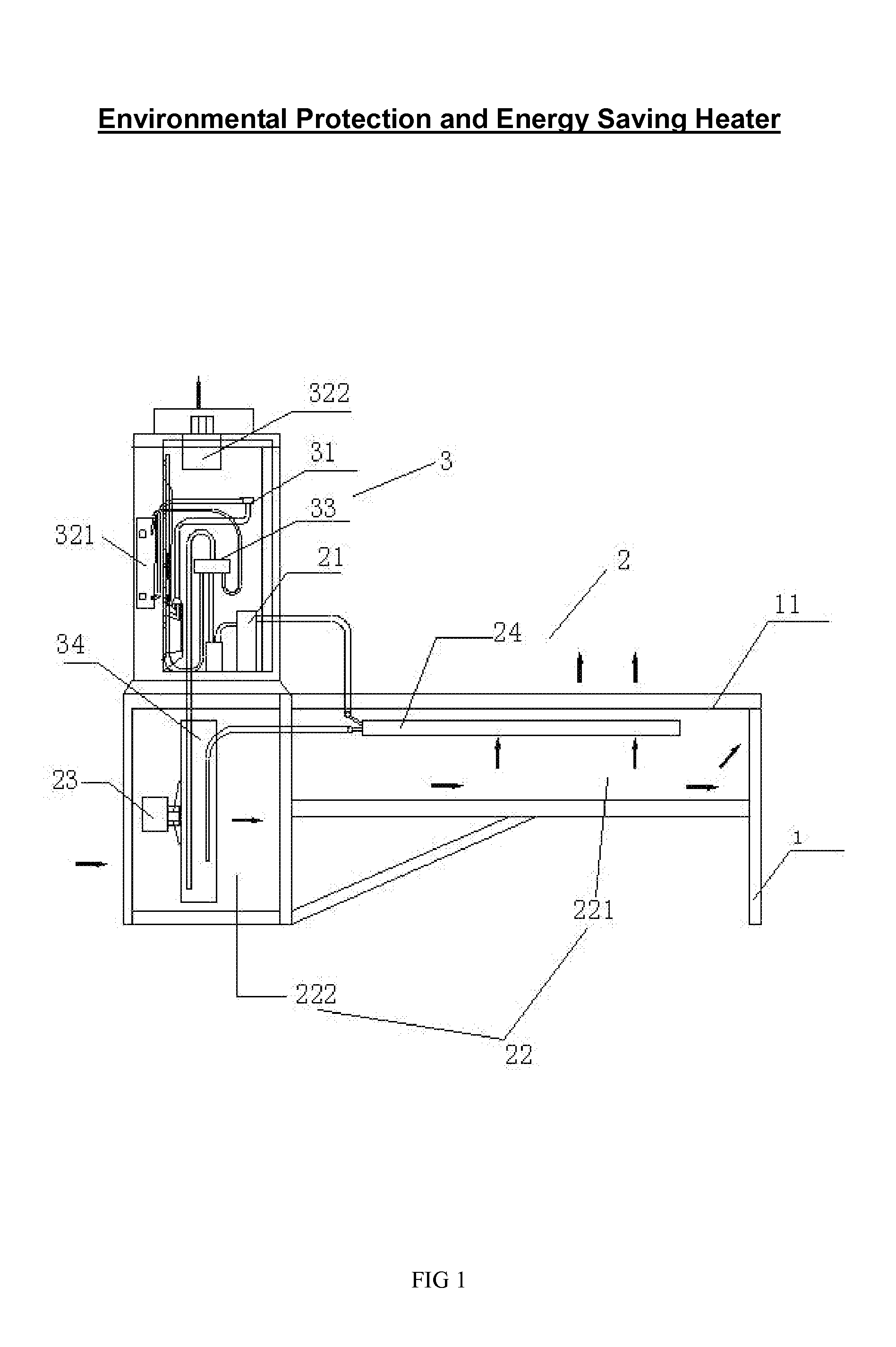 Environmental Protection and Energy Saving Heater