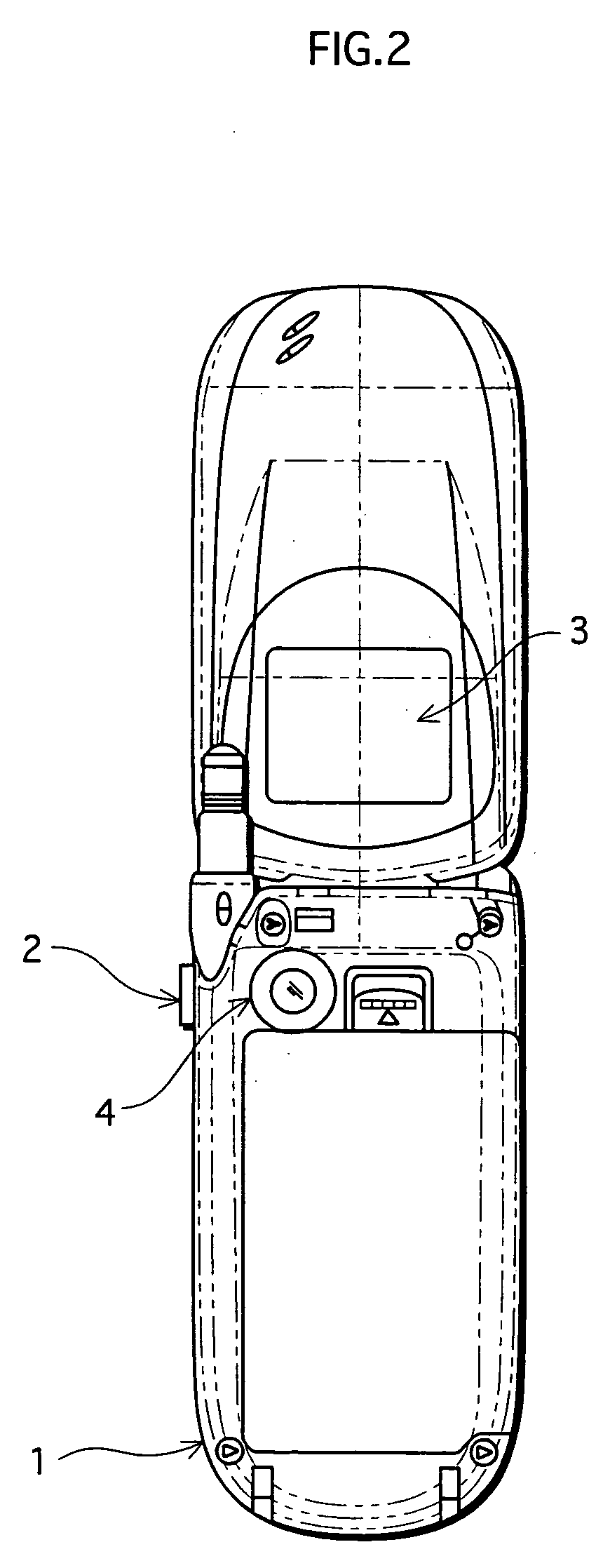 Communication terminal with imaging function and program for the communication terminal