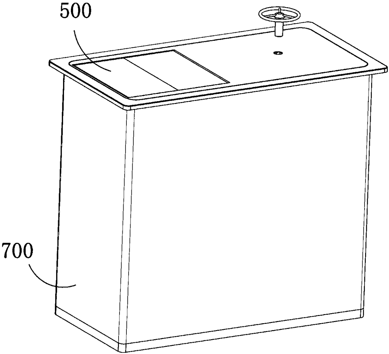 Fire hydrant based on linkage control of high-pressure water source power