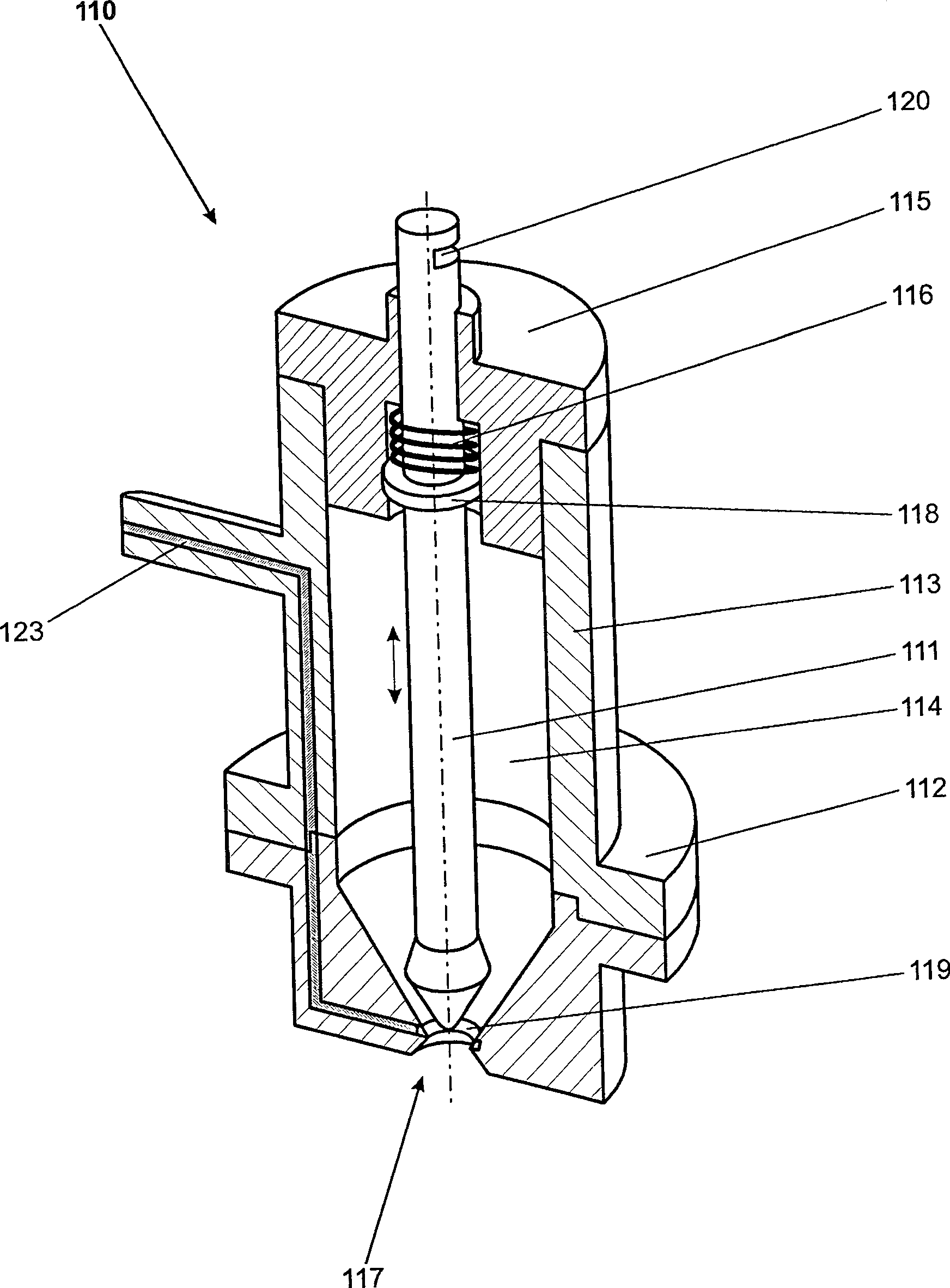 Dosage-dispensing device and dosage-dispensing unit with an electrostatic closure device