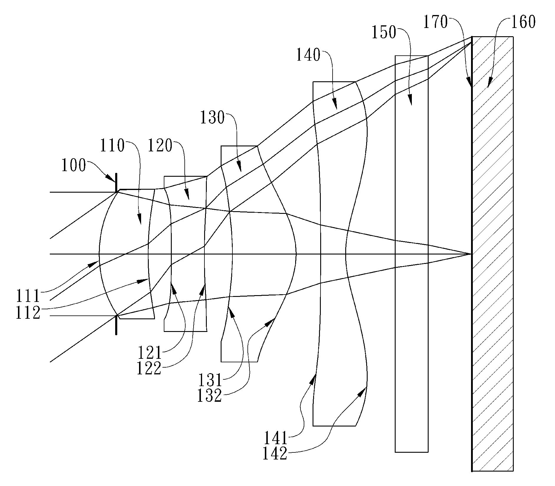 Optical image capturing lens assembly having four lenses