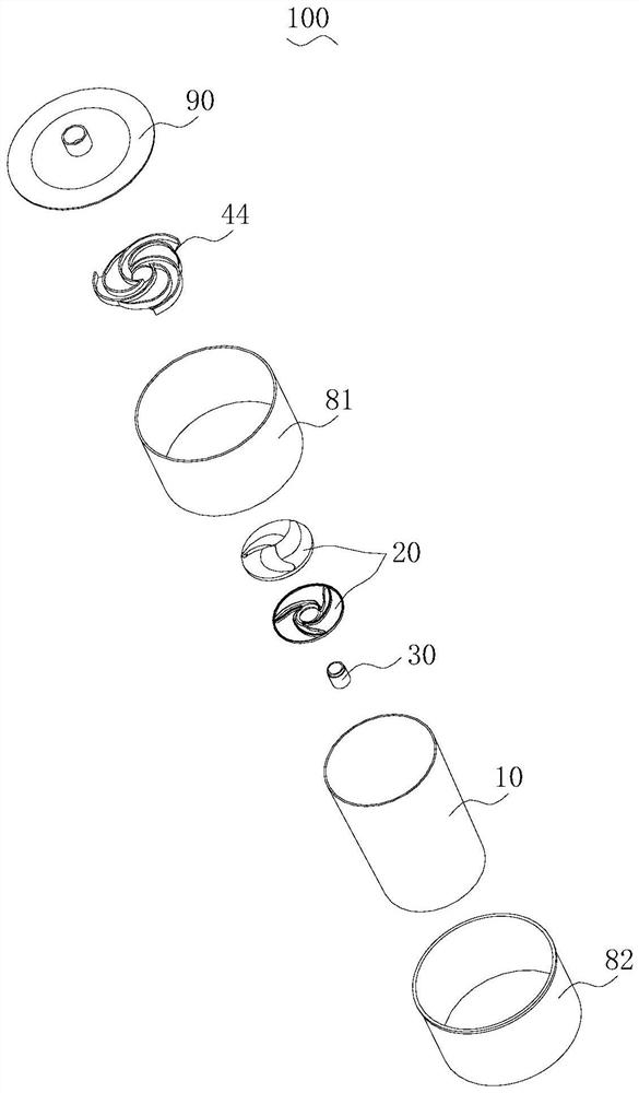 Impeller and cleaning equipment