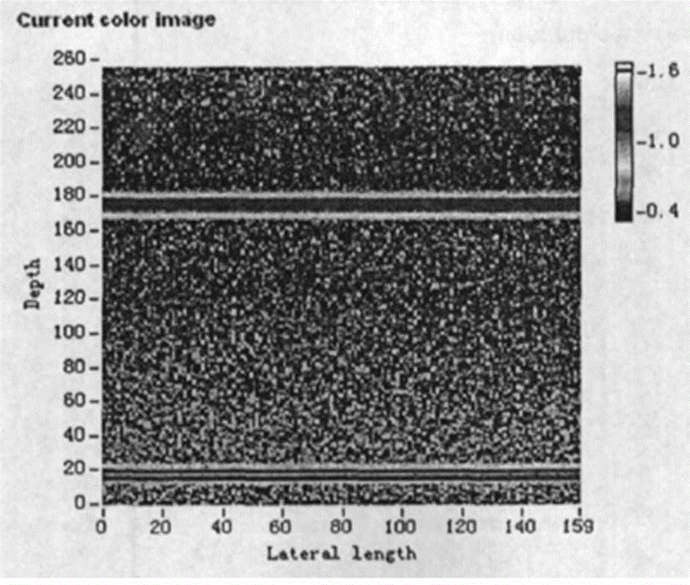 Surface depth measuring device