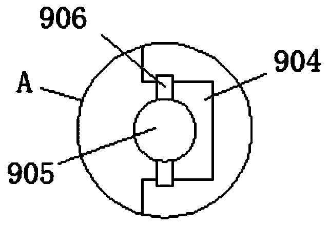 Cooling structure for permanent magnet motor