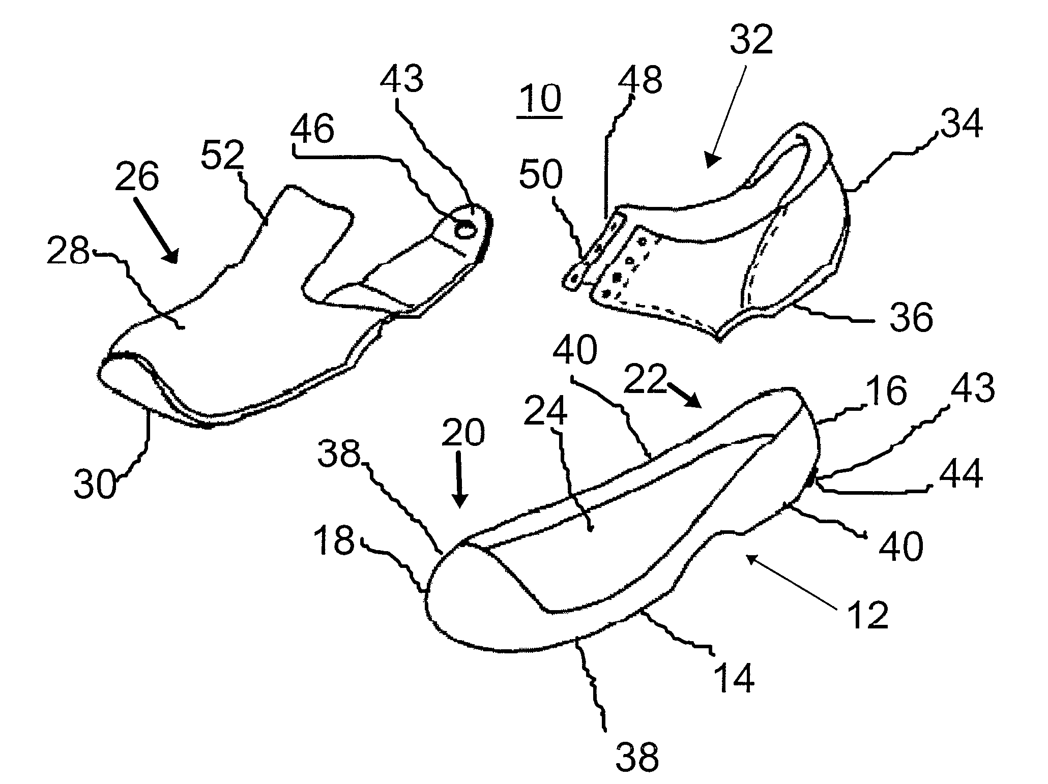 Modular shoe system