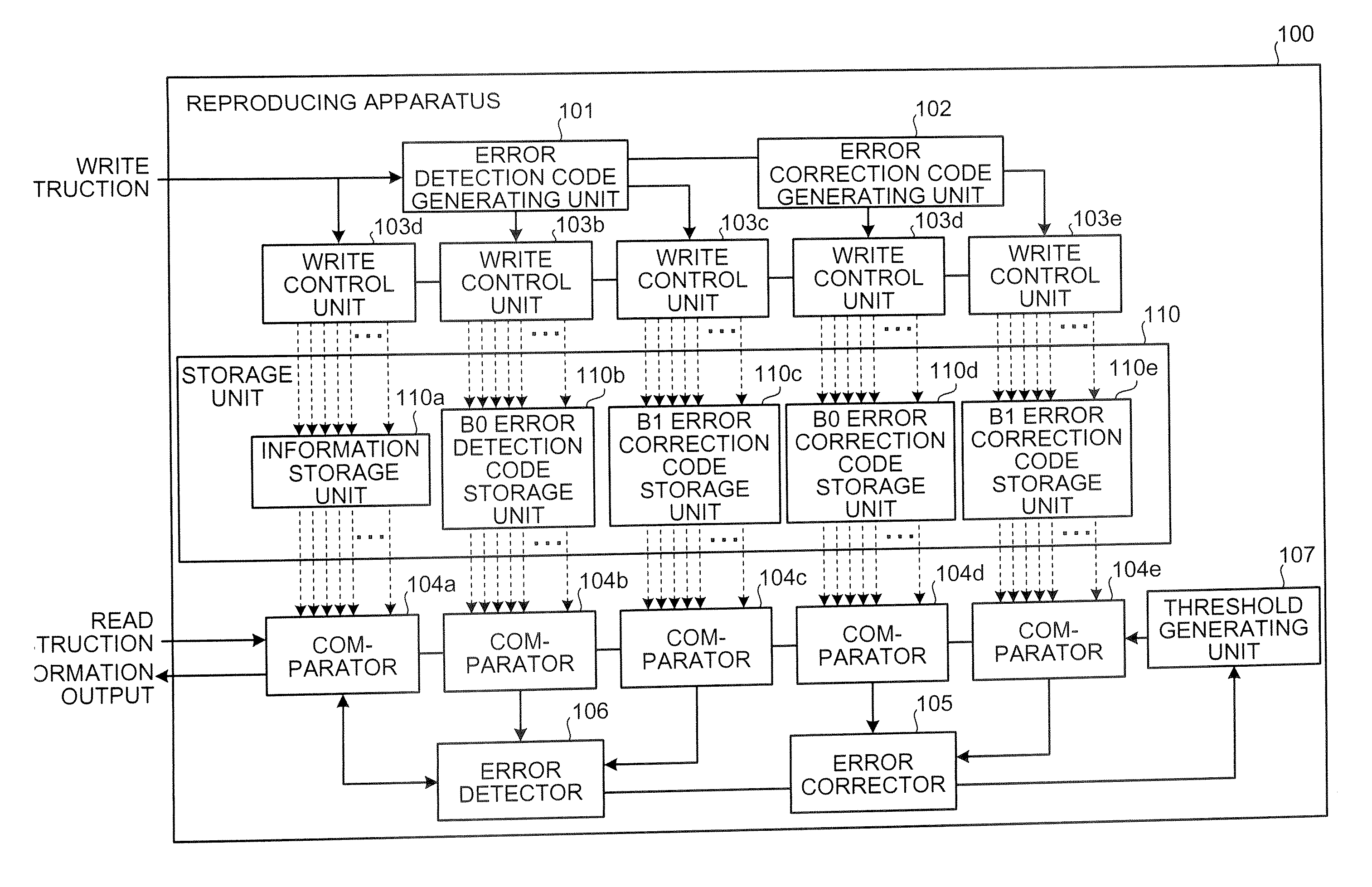 Apparatus, method and computer program product for reading information stored in storage medium, and storage medium for storing information based on charge amount