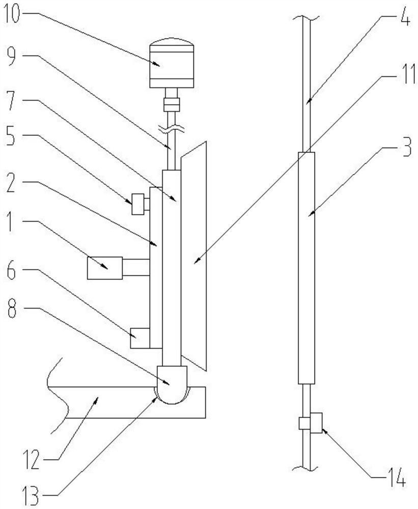 Non-contact infrared thermal imaging device for high-temperature oven and thermal compensation method thereof