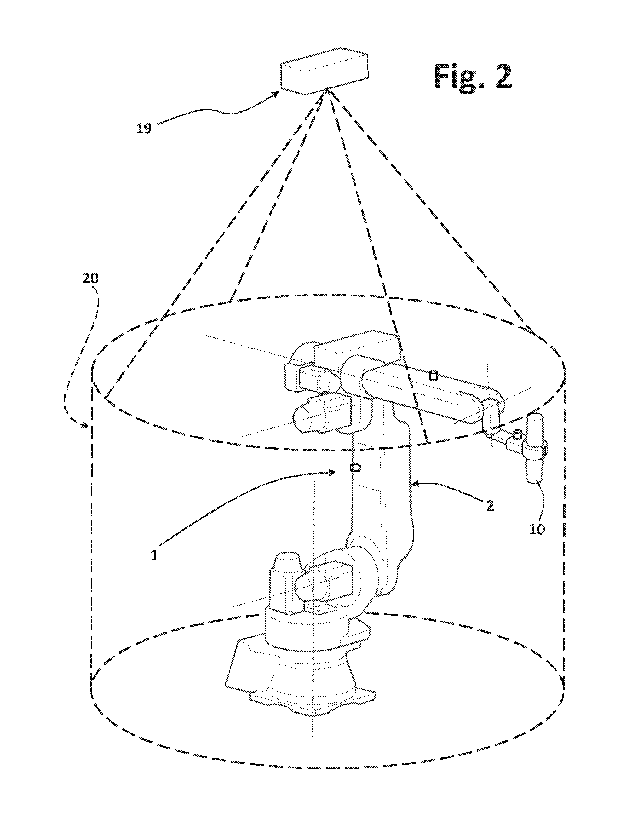 Industrial robot and a method for controlling an industrial robot