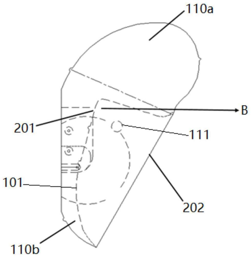 Folding method of novel automobile side airbag