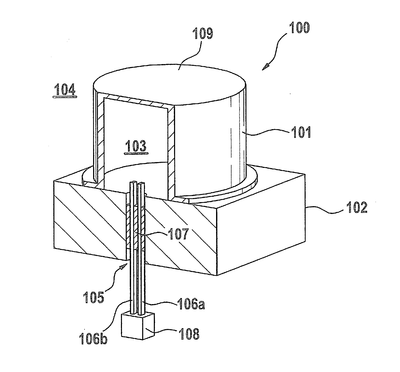 Actuator apparatus and method for manufacturing an actuator apparatus