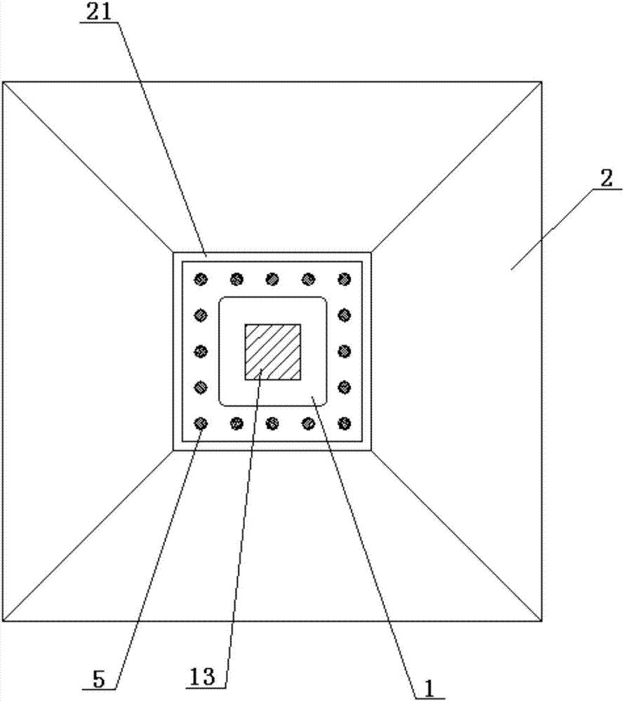 Prefabricated foundation and assembling method thereof