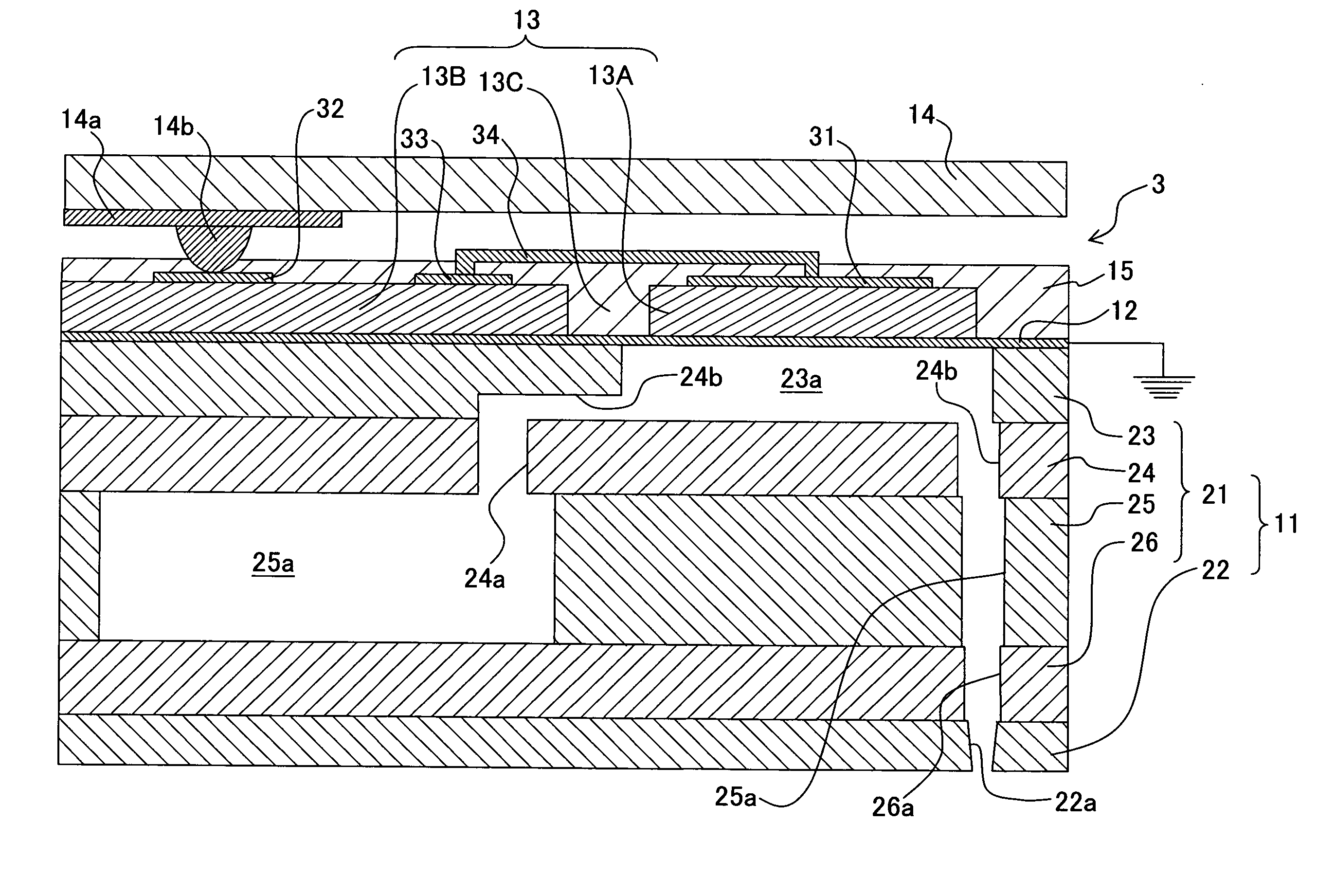 Liquid-droplet jetting head and liquid-droplet jetting apparatus