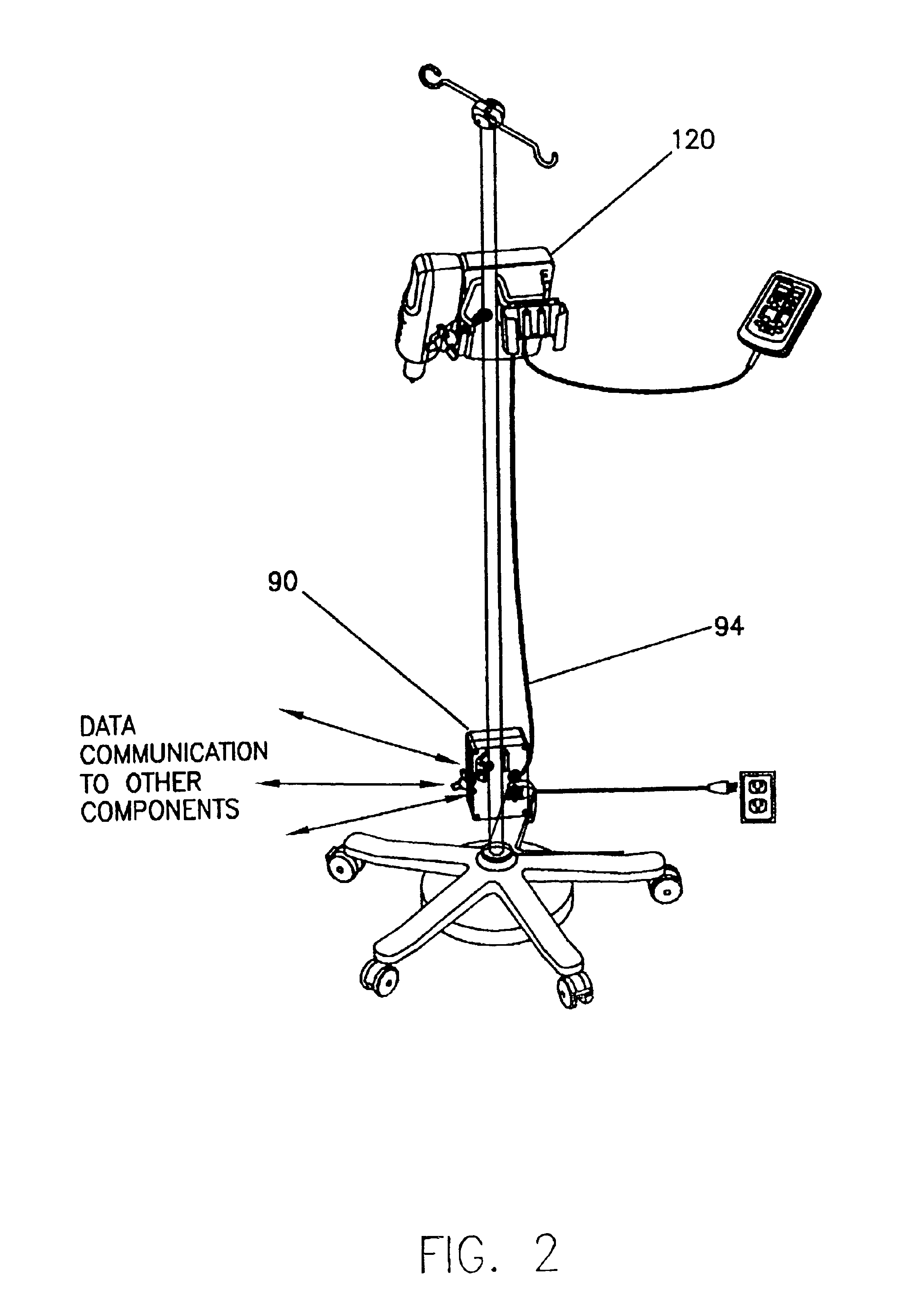 Data communication and control for medical imaging systems