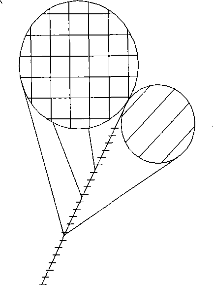 Frame spinning semi-tight spinning process