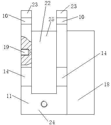 Lathe-purpose fast tool lowering device