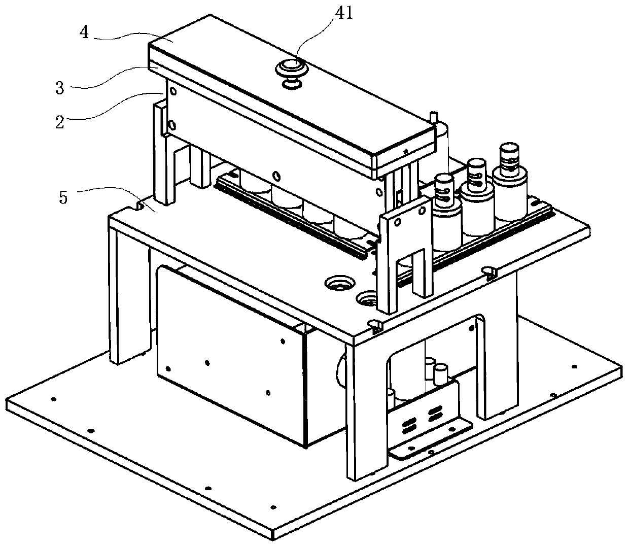 Automatic constant-temperature high-definition dyeing device