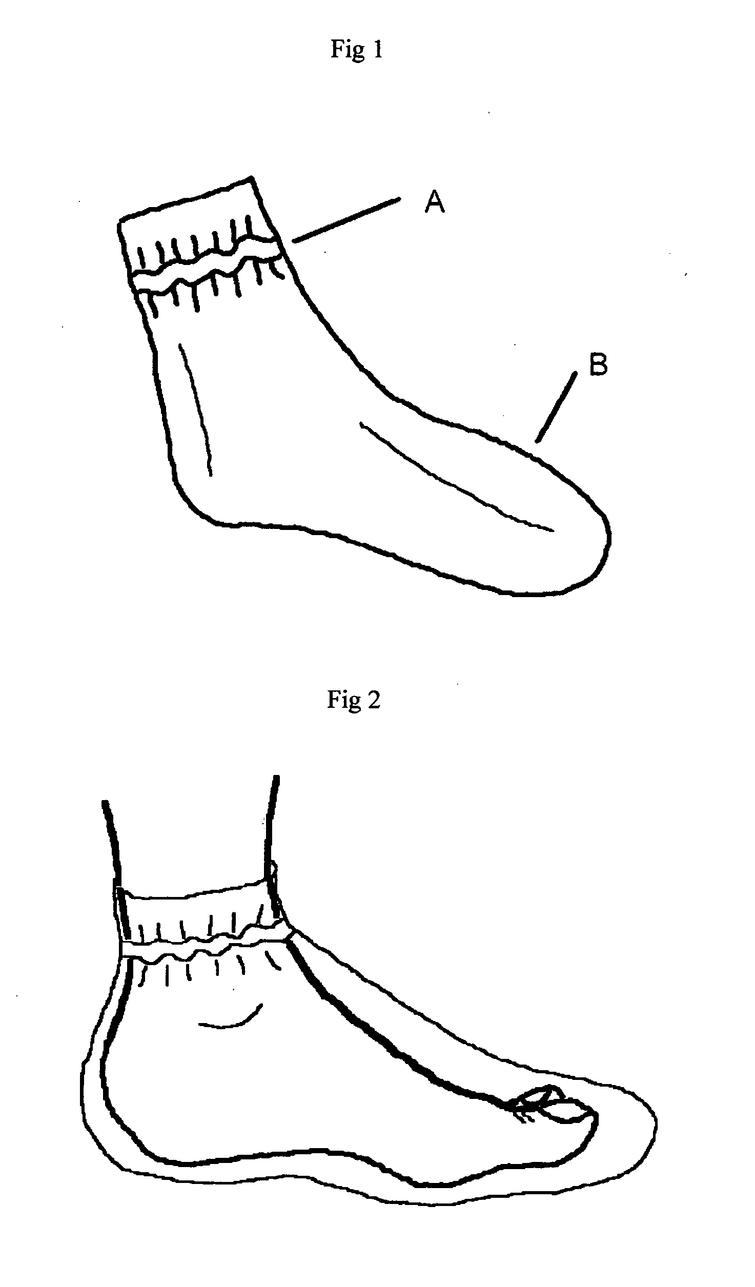 Foot moisturizing sock