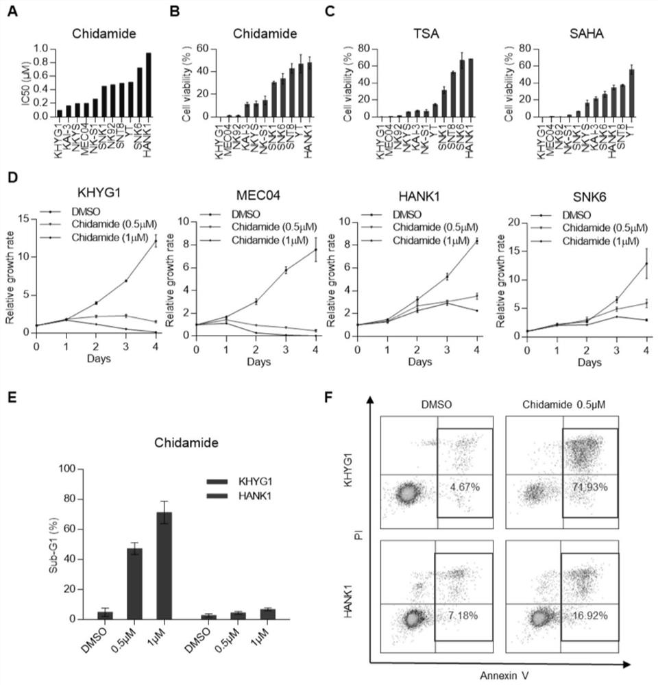 A novel combination targeted drug for the treatment of relapsed/refractory T-cell lymphoma