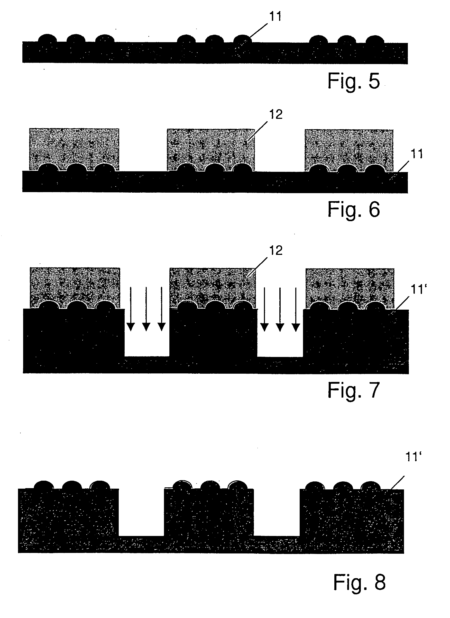 Manufacturing micro-structured elements