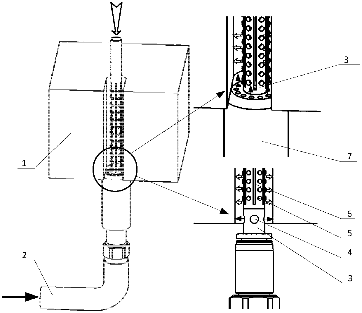 Tube Electrode Abrasive Assisted Multi-groove Electrolytic Cutting Processing Device and Method