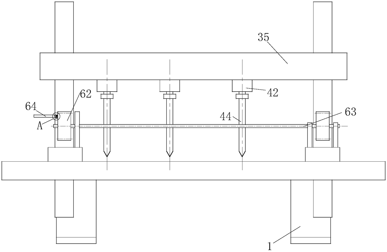 Bone setting auxiliary instrument for orthopedic surgery