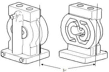 Mixed child-mother core assembly molding technology