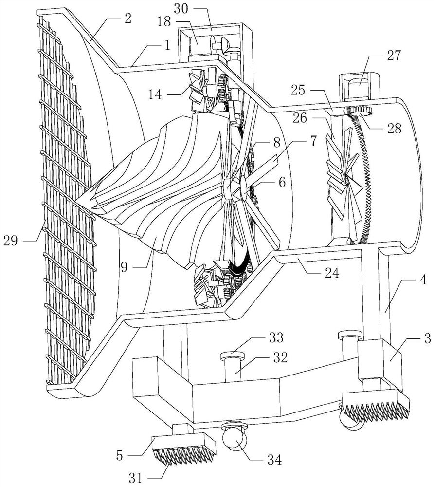 Ocean current power generation equipment