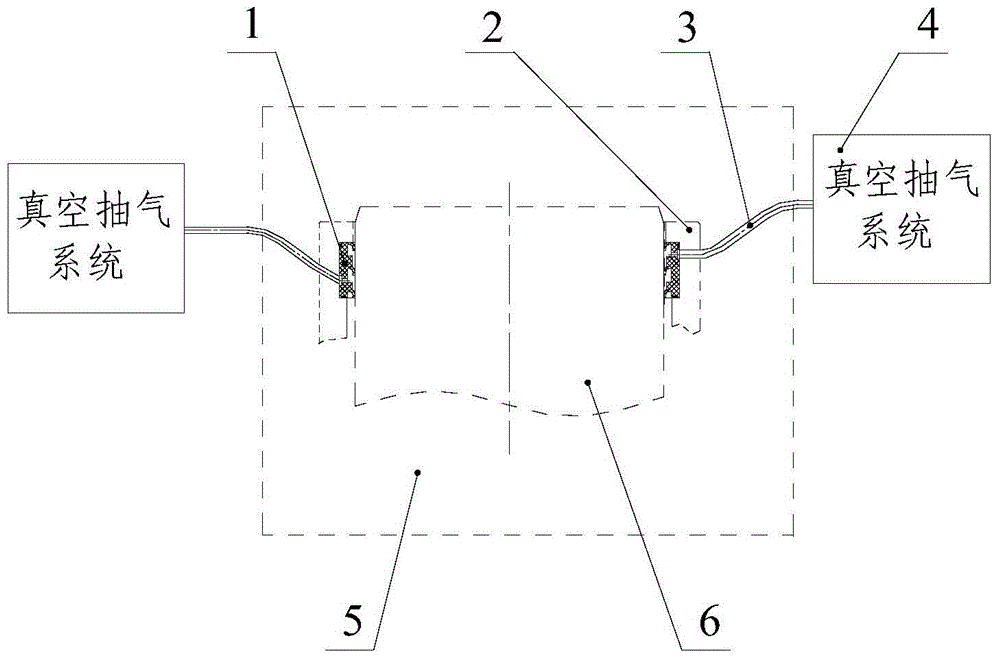 Dynamical sealing system with heavy caliber in vacuum and low temperature environment