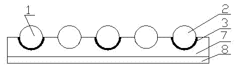 Multifunctional composite reflective cloth and manufacturing method thereof