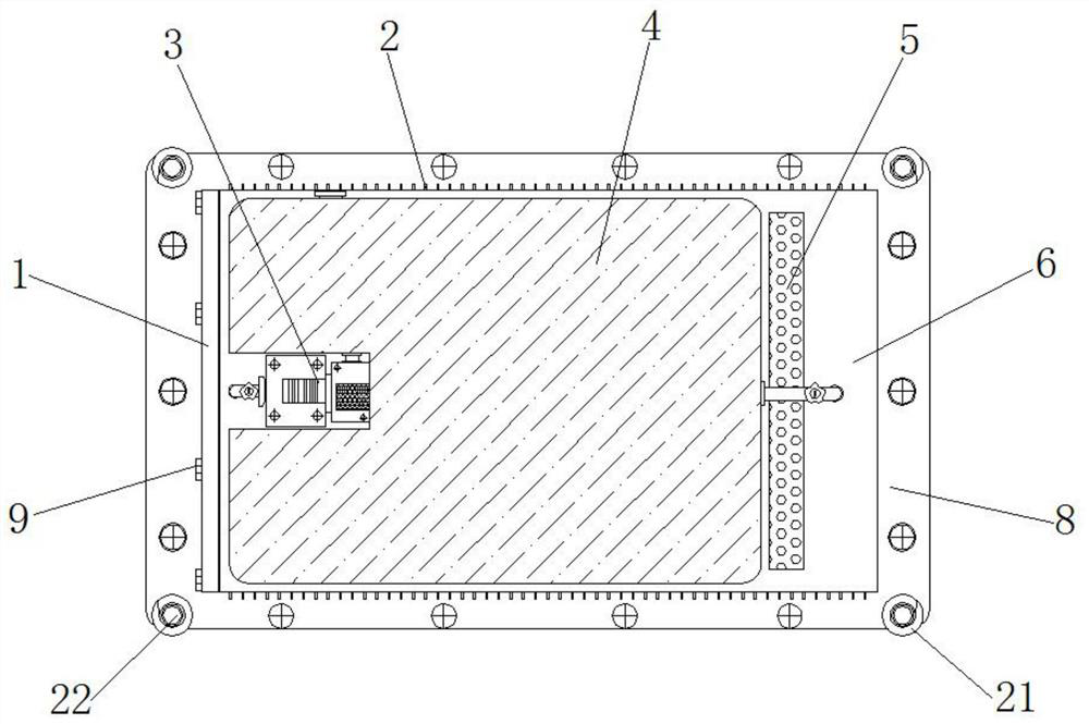 New energy automobile battery heat dissipation mechanism