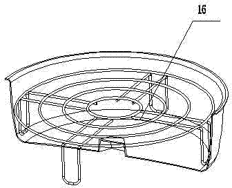 Stirrer can drive micro switch wok