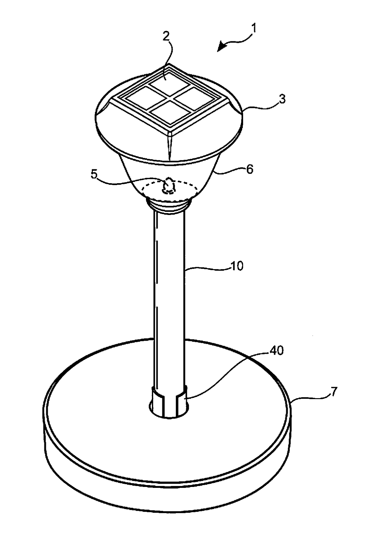 Portable path light system and method